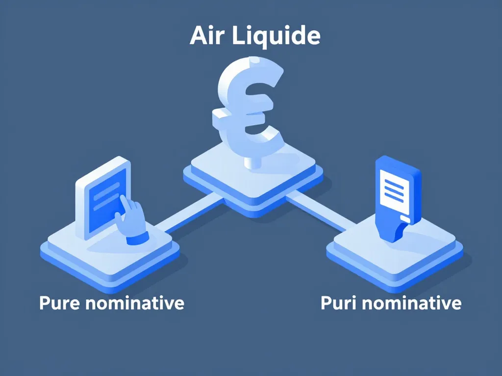 diagramme modes d'action air liquide au nominatif
