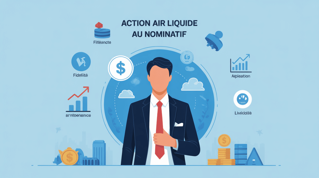 illustration action air liquide au nominatif lien direct actionnaire entreprise