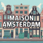 illustration marché immobilier amsterdam maison