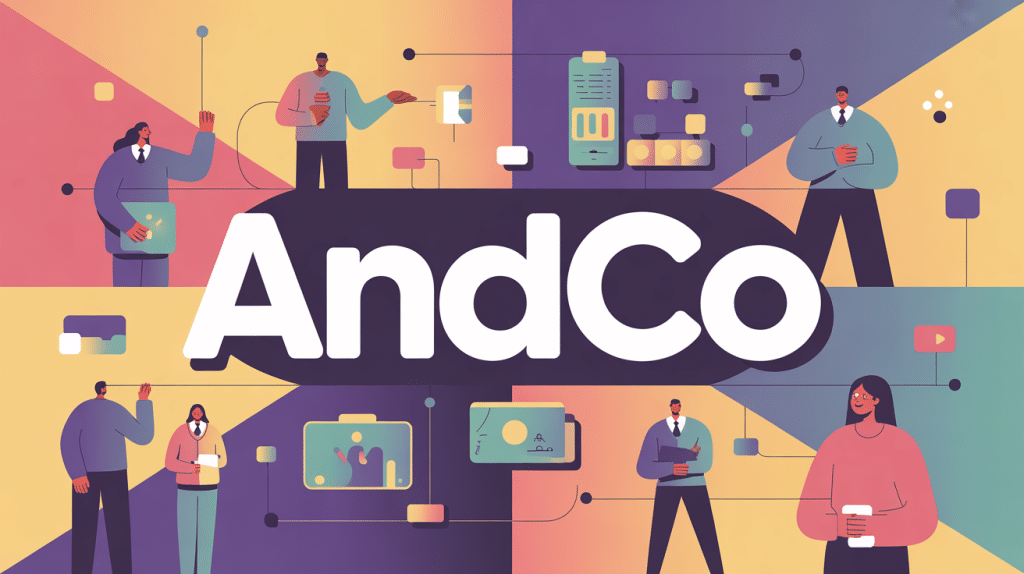 illustration andco collectif digital moderne