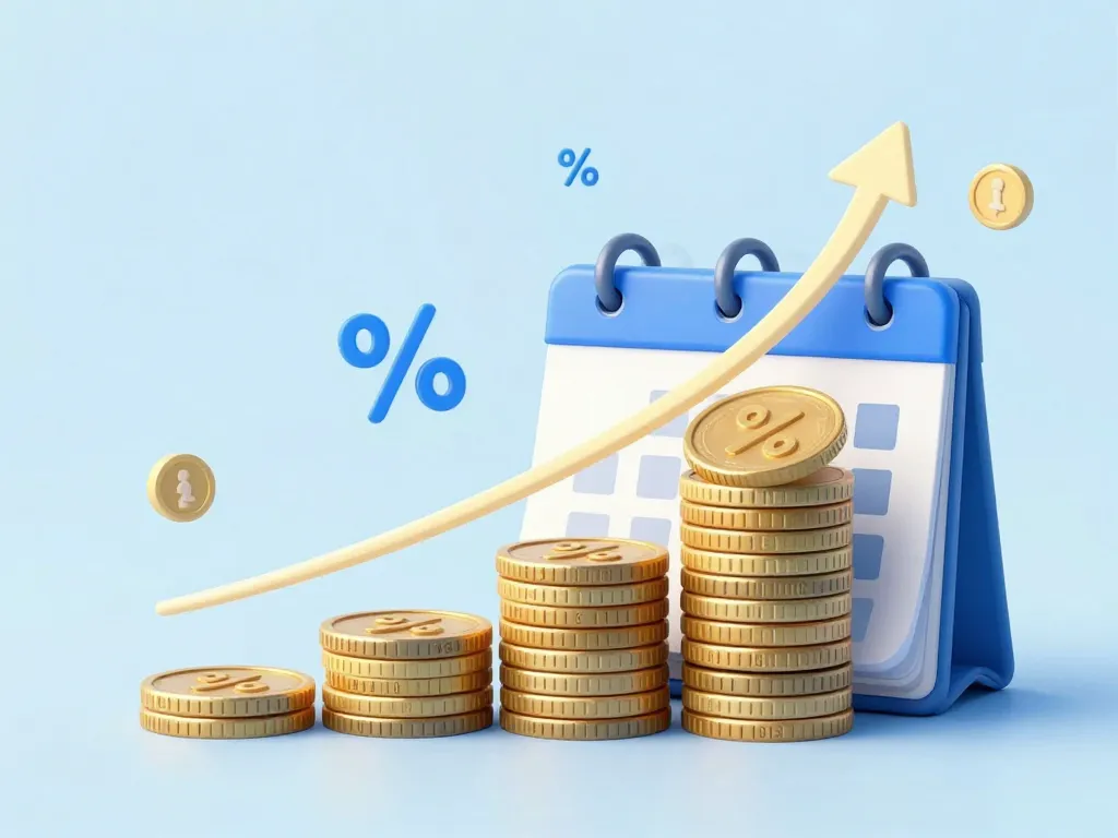 Visuel taux et intérêts compte terme credit mutuel