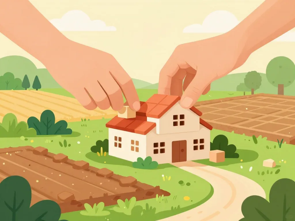 Projet ferme abandonnée à donner, symbolique et transformation