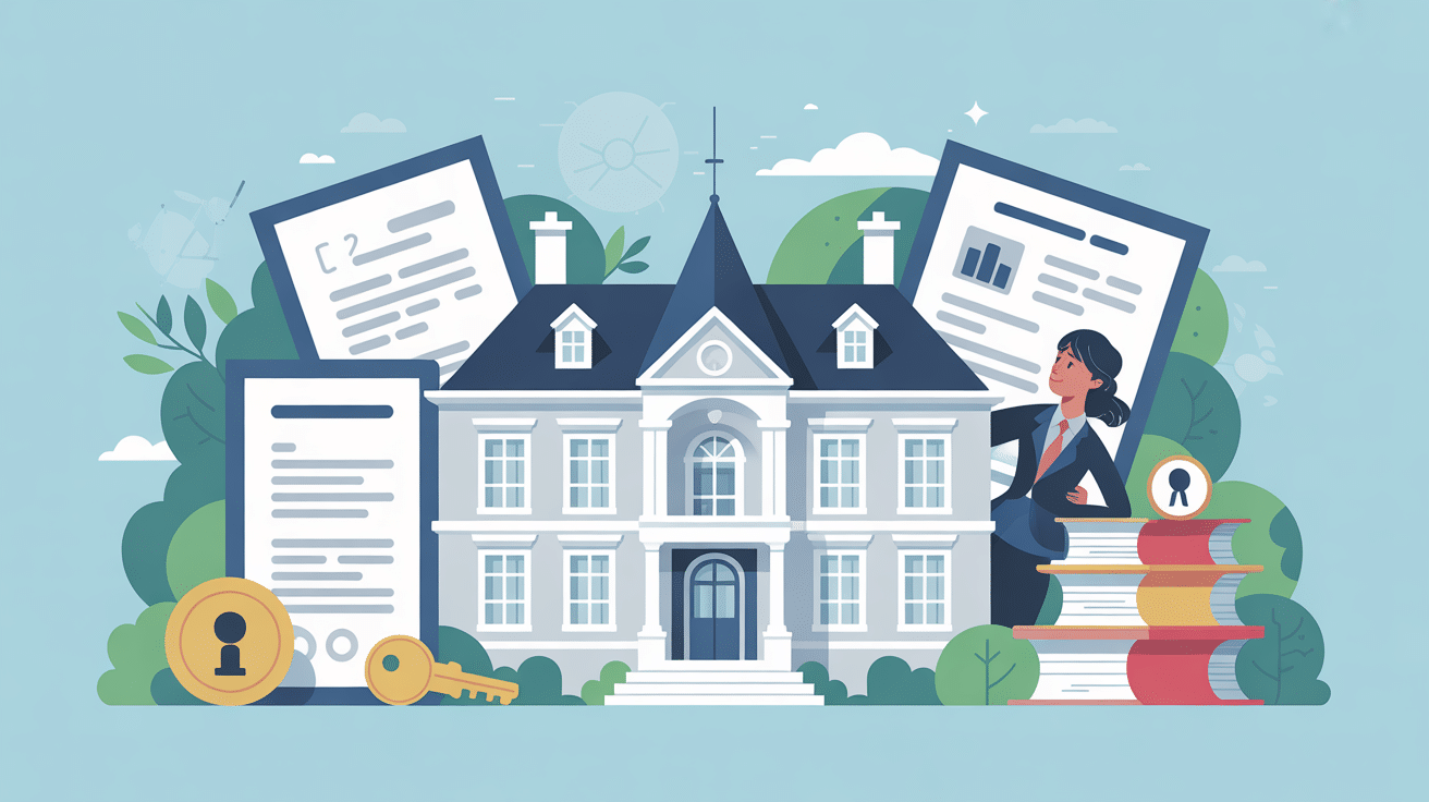 DAAct jamais déposée illustrée avec mairie, documents et propriétaire interrogatif