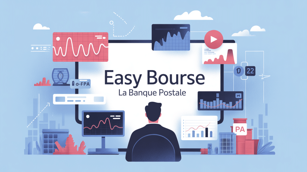Easy Bourse La Banque Postale illustration bourse sécurisée