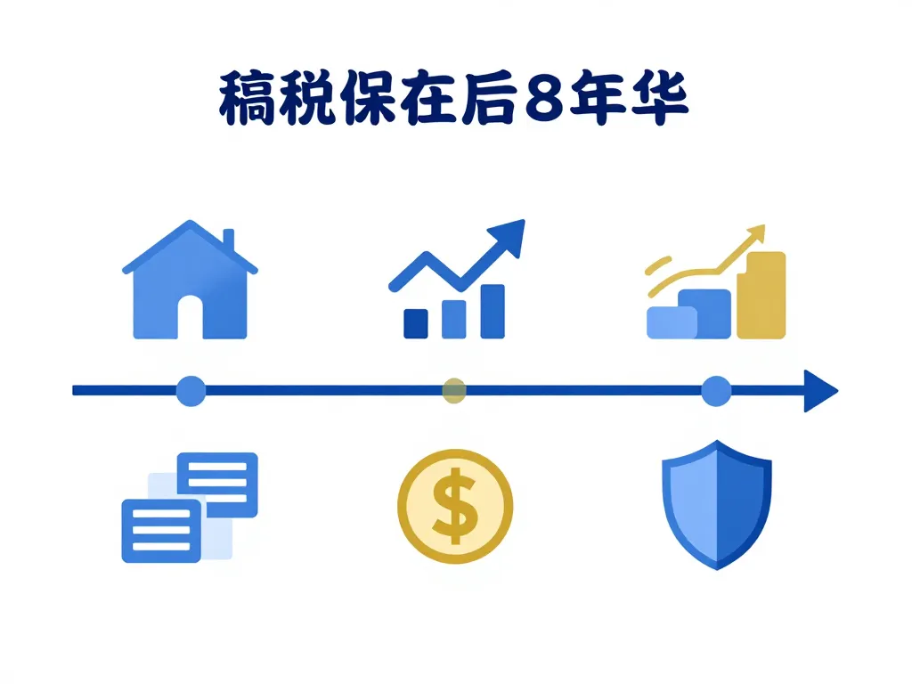 Schéma fiscalité assurance vie après 8 ans
