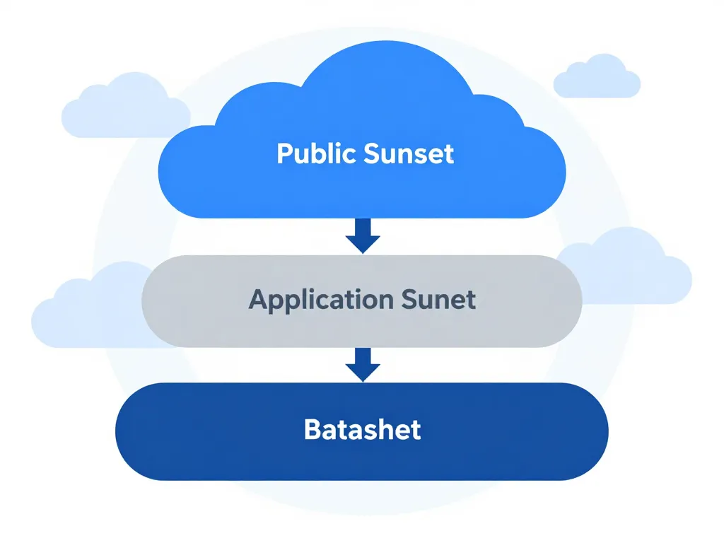Diagramme concept neteck vpc segmentation cloud