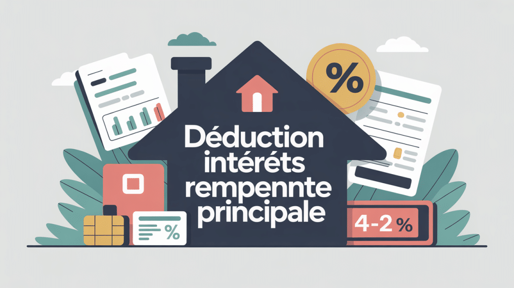 peut on deduire les interets d'emprunt pour une residence principale illustration fiscalite
