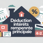 peut on deduire les interets d'emprunt pour une residence principale illustration fiscalite
