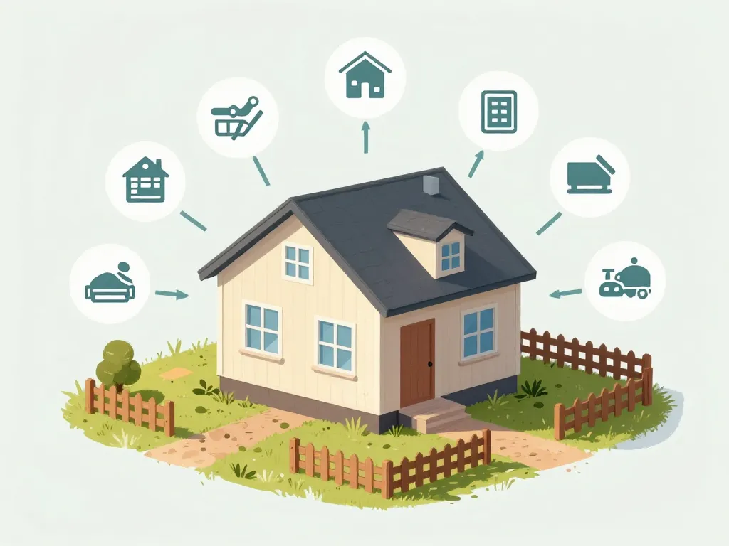 illustration coûts cachés prix des maison préfabriquée