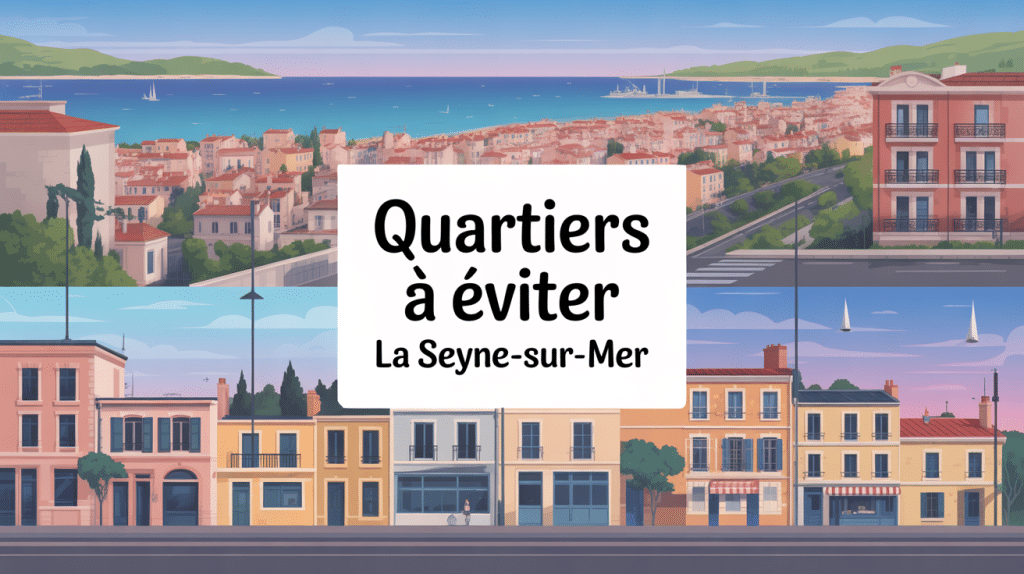 illustration stylisée quartier à éviter la seyne-sur-mer