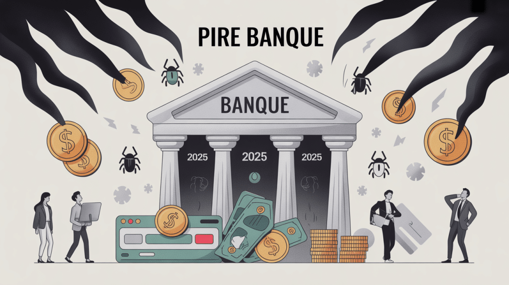 illustration pire banque 2025 réflexion et choix