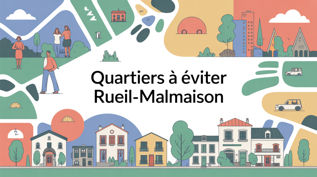 carte colorée rueil-malmaison quartiers à éviter
