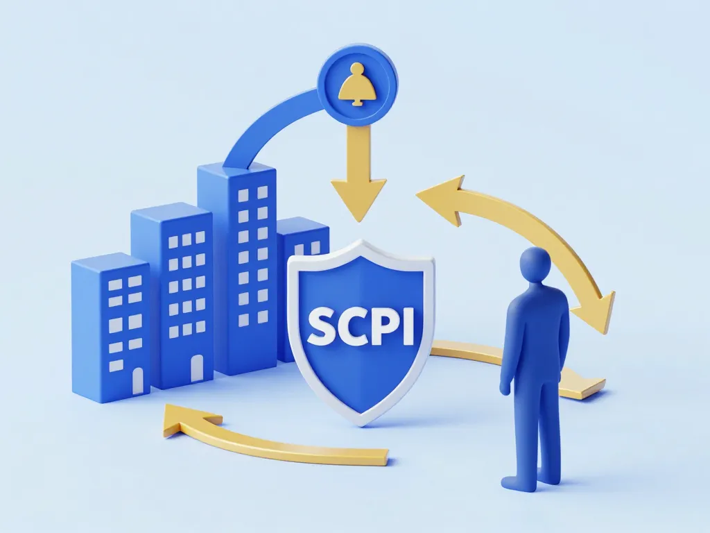 Diagramme fonctionnement SCPI dans une assurance vie