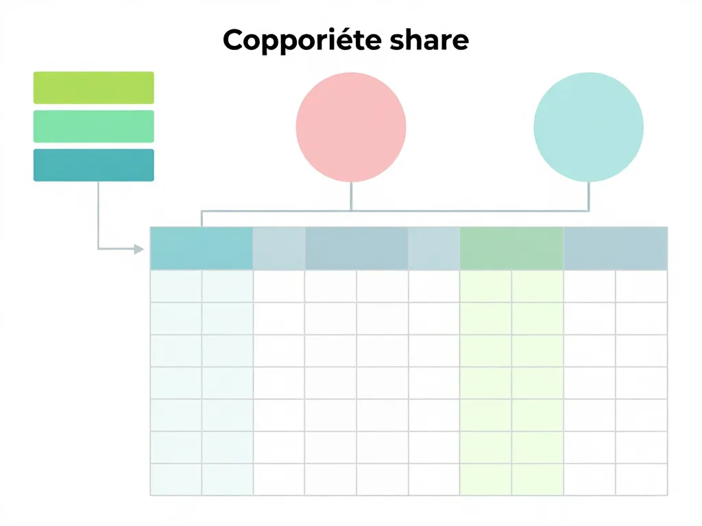 étapes tableau calcul tantième copropriété schéma diagramme
