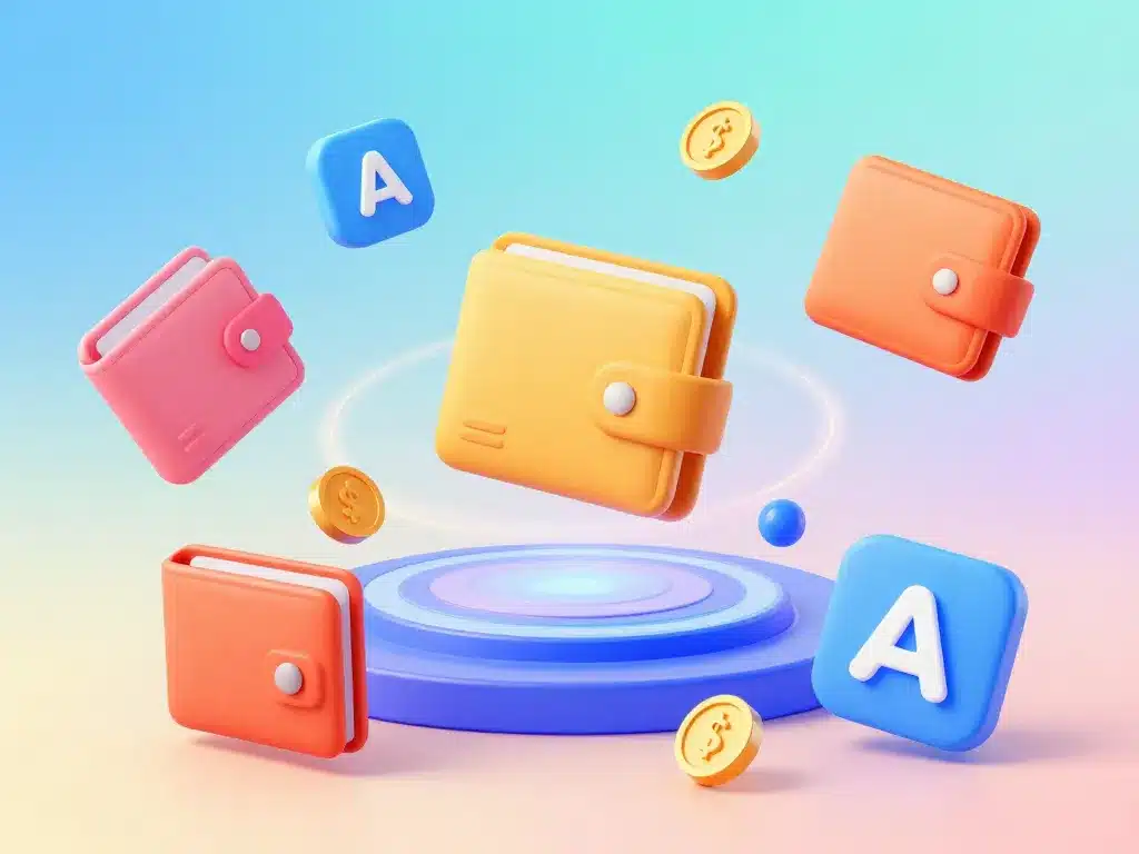 illustration outils dapps aptos defi nft