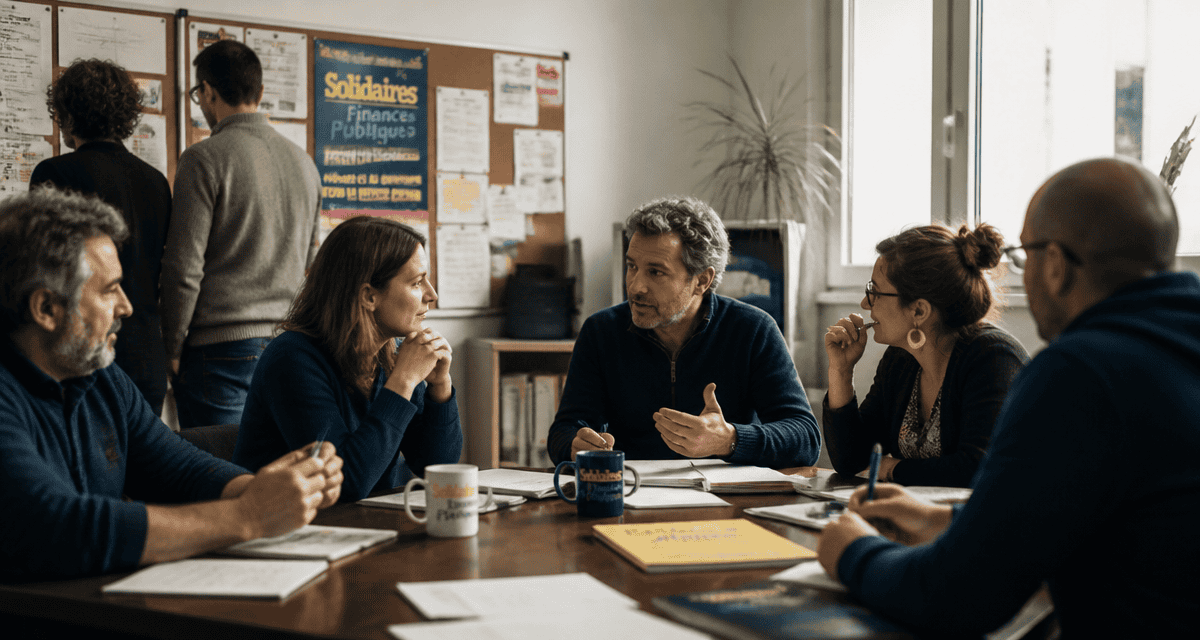 agents solidaires finances réunion DGFiP