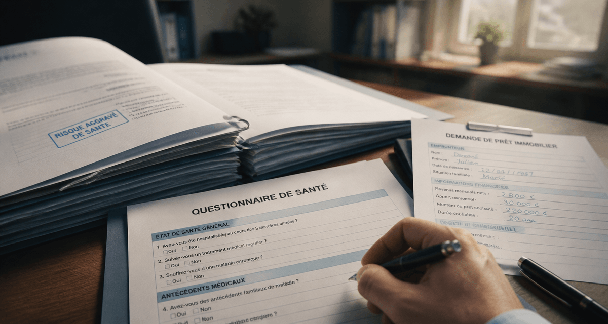 assurance prêt risques aggravés santé dossier
