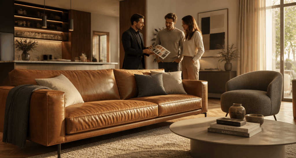 avis sur mobilier de france canapé cuir salon