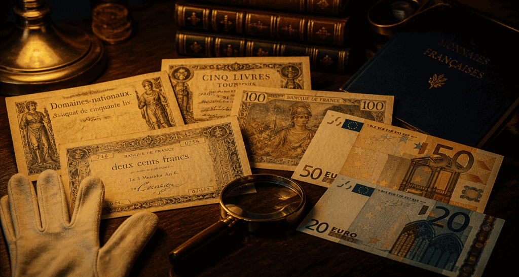 billet de banque france anciens modernes analyse