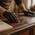 comment enlever la cire sur un meuble ancien en bois