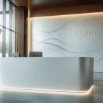 entreprise image accueil design contemporain