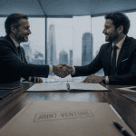 Join venture : signature contrat dirigeants