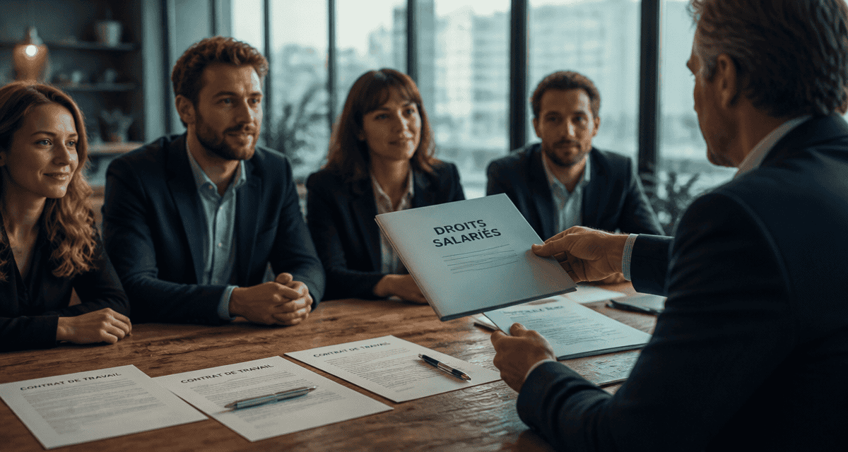 mon patron vend son entreprise quels sont mes droits salariés contrat