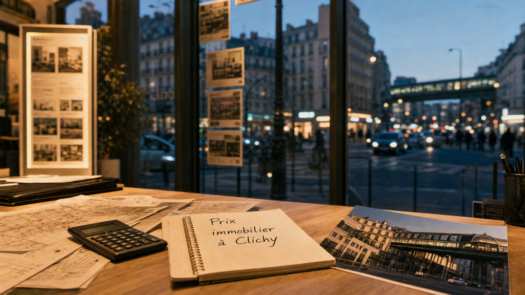 prix immobilier clichy : 7 222 €/m² et quartiers moteurs