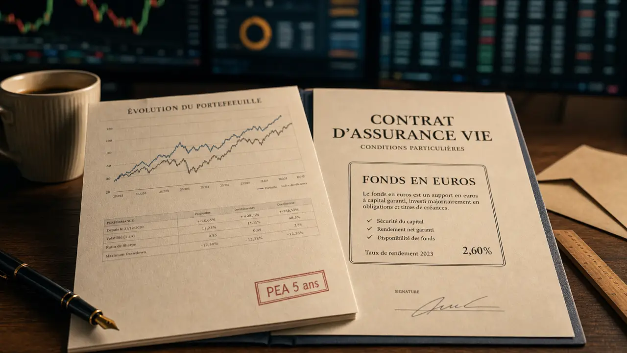 Assurance vie ou PEA : fiscalité et horizon d’investissement