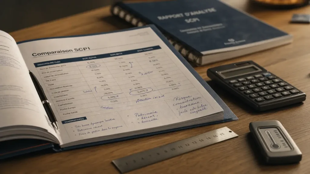 Comparaison SCPI : rendement, taux d’occupation et capitalisation