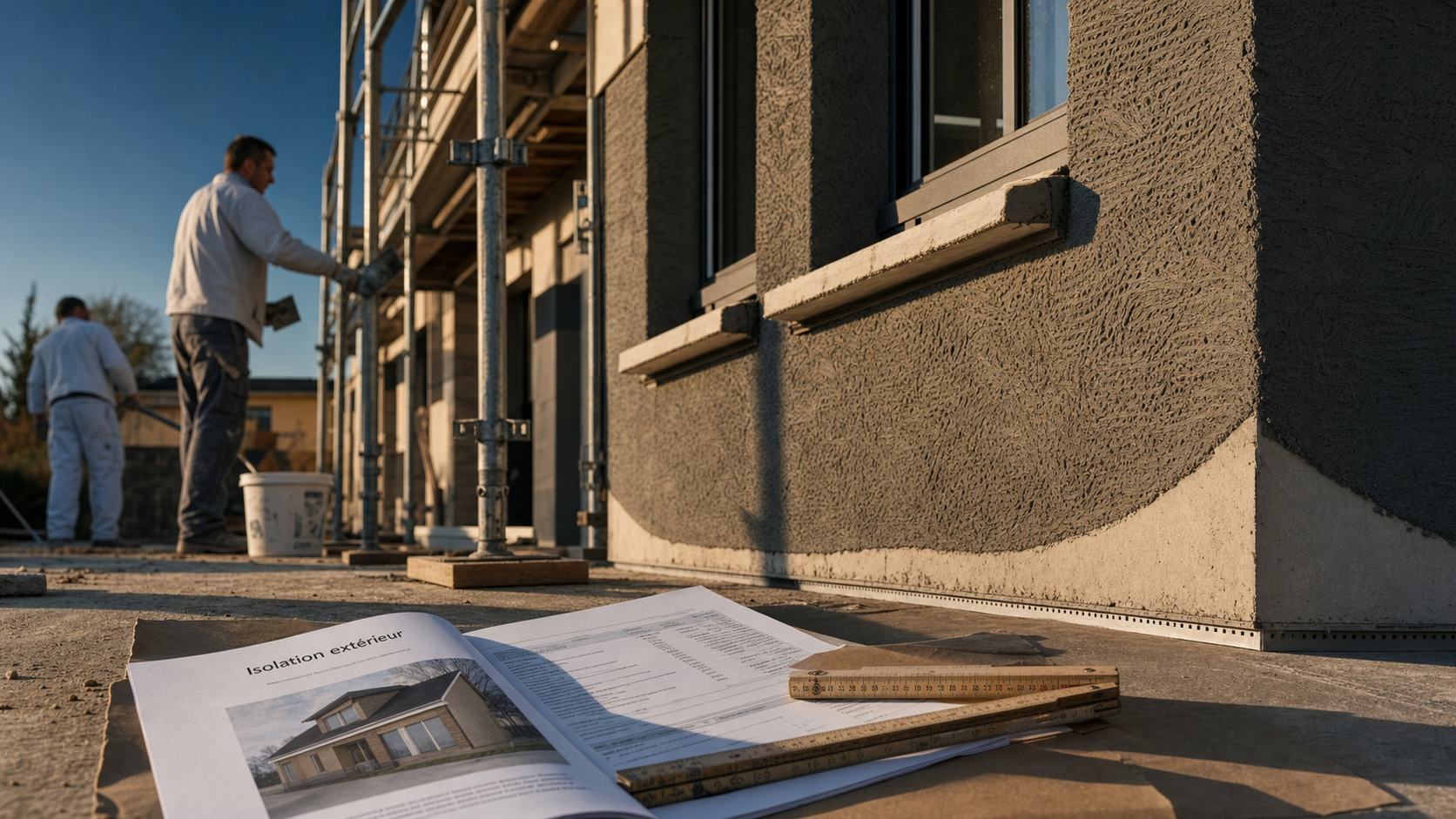 Prix isolation exterieur m2 sur chantier d’isolation par l’extérieur