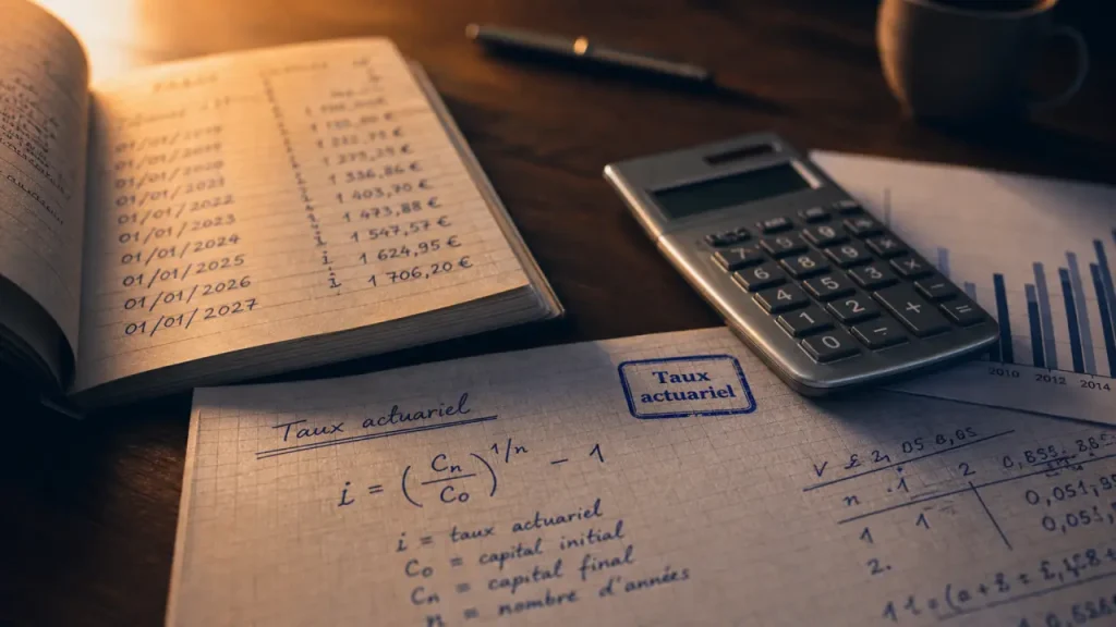 taux actuariel def : calcul et TAEG