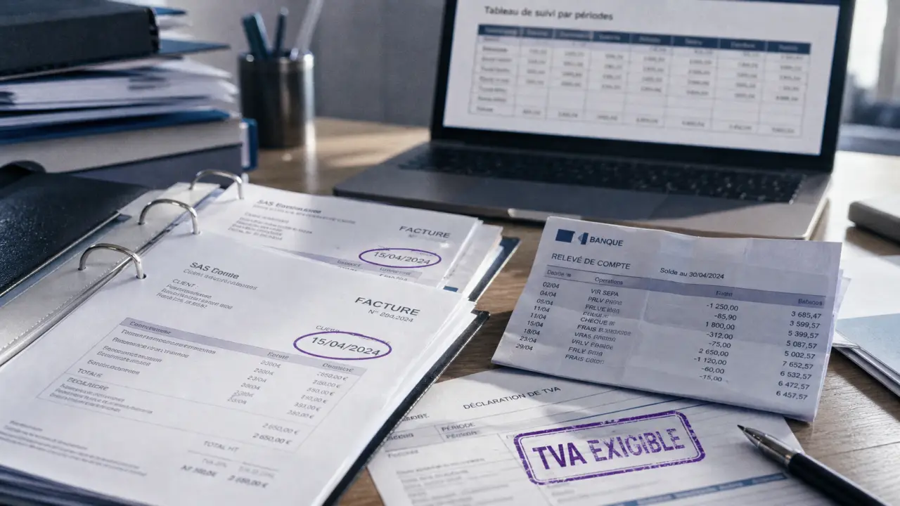 TVA exigible : déclaration au bon moment
