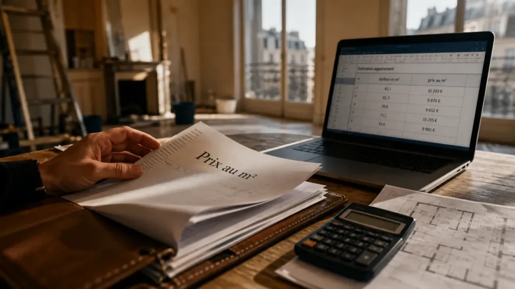 Acheter appartement paris PAP : prix au m² à vérifier avant visite