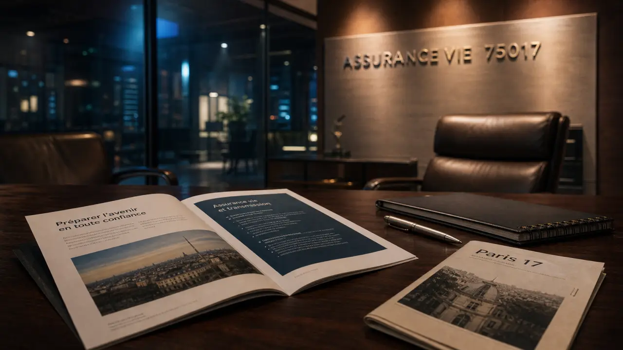 Assurance vie Paris 17 : brochure et adresse agence 75017