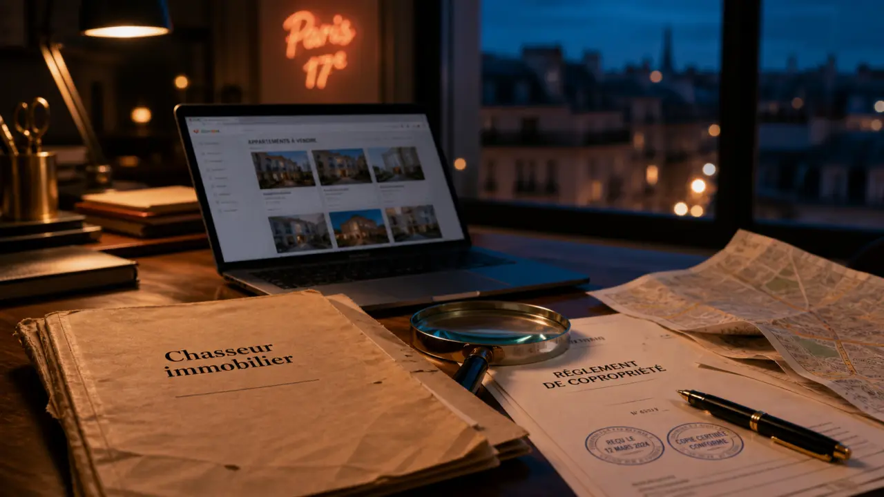 Chasseur immobilier Paris 17 : recherche achat rapide à Ternes, Batignolles, Épinettes