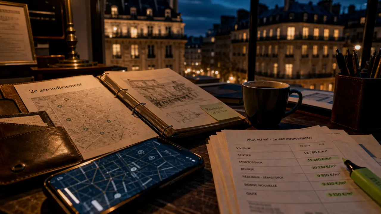 Chasseur immobilier paris 2 : achat off-market au bon prix, bureau et plans du 2e arrondissement