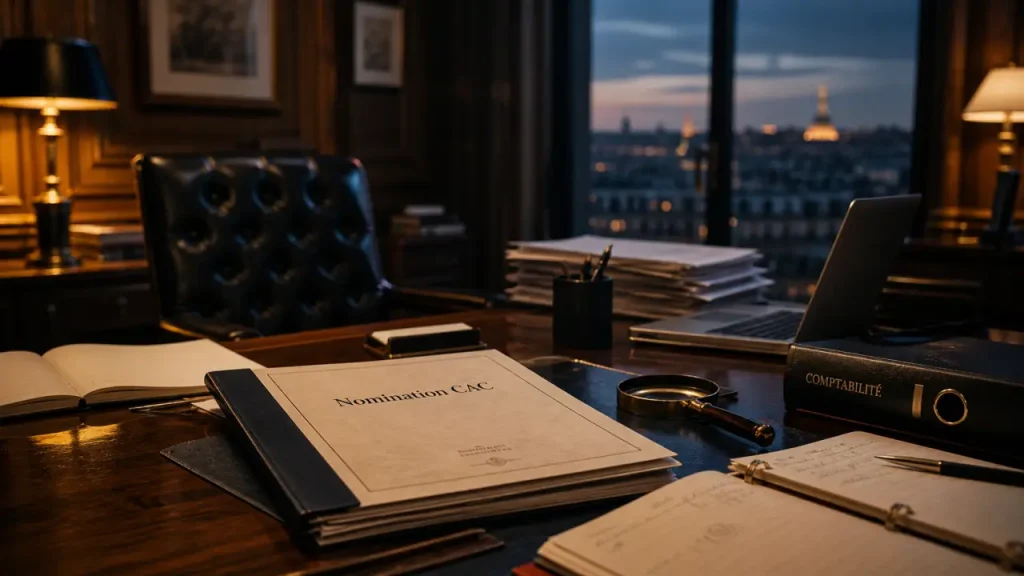 Commissaire aux comptes paris : dossier nomination CAC et documents comptables