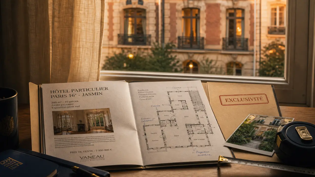 Maison a vendre paris : annonce immobilière, plan et photo de jardin