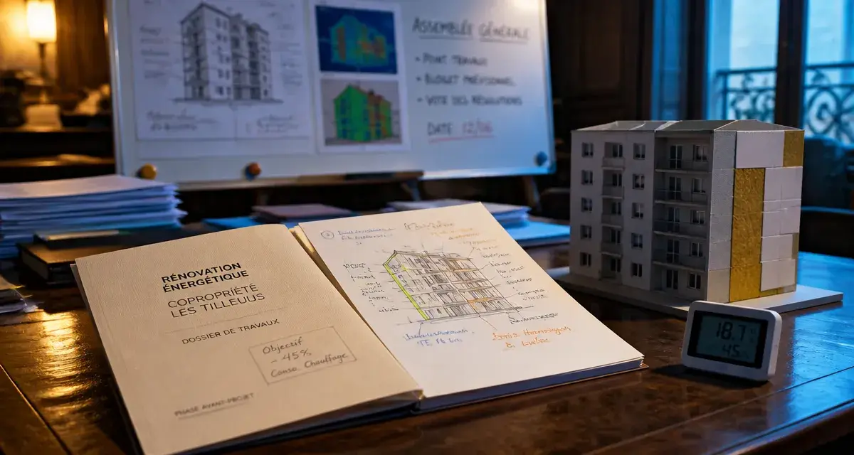 Rénovation énergétique obligatoire copropriété : diagnostics, votes et travaux en copropriété