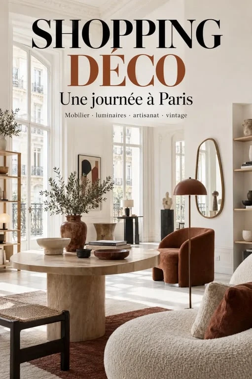Déco Paris : showroom de mobilier et objets décoratifs dans une ambiance parisienne