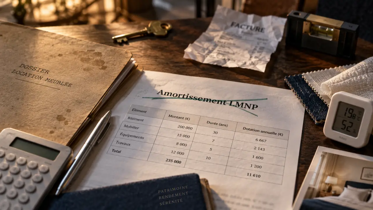calcul amortissement lmnp : séparer terrain, bâti et mobilier