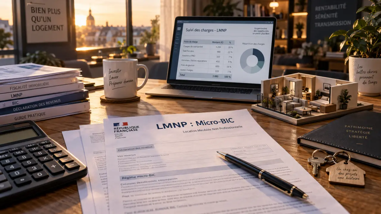 Régime LMNP micro-BIC ou réel : déduire les charges